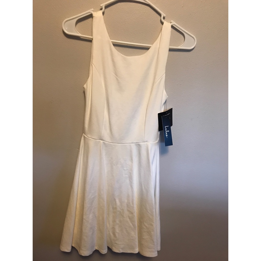 White Lulus dress